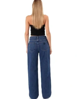 Abrand Jeans 95 Baggy Bella Jeans in Mid Blue