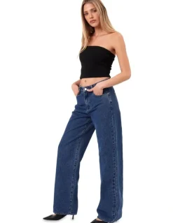 Abrand Jeans 95 Baggy Bella Jeans in Mid Blue