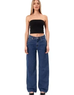 Abrand Jeans 95 Baggy Bella Jeans in Mid Blue