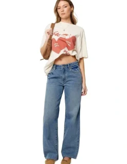 ABrand Jeans 95 Baggy Selena Recycle in Blue