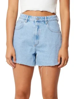 Abrand Jeans Venice Short Kendall in Light Blue