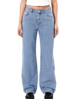 Abrand Jeans 95 Baggy Gigi Jeans in Mid Blue