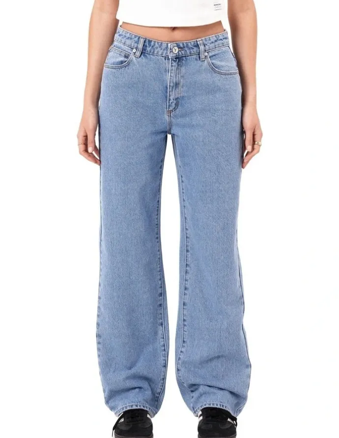 Abrand Jeans 95 Baggy Gigi Jeans in Mid Blue
