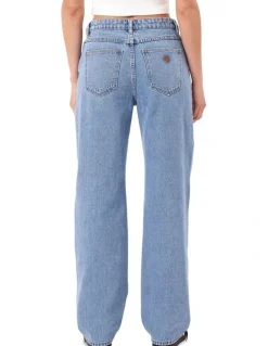 Abrand Jeans 95 Baggy Gigi Jeans in Mid Blue