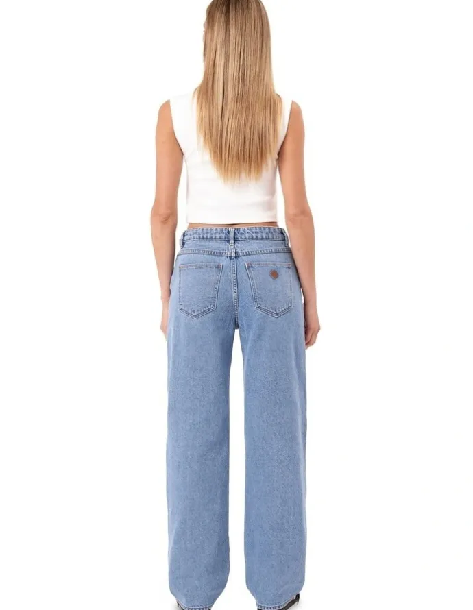 Abrand Jeans 95 Baggy Gigi Jeans in Mid Blue