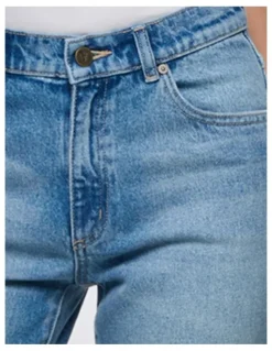ABrand Jeans 95 Mid Straight Celeste