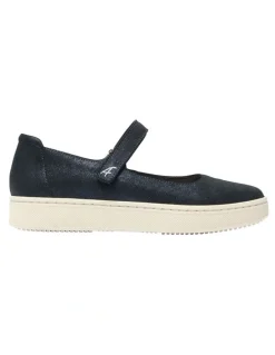 Active Flex Albany Sneakers in Navy Metallic Suede