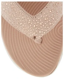 Active Flex Largo Sandals in Blush Diamante