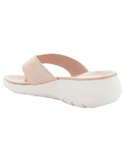 Active Flex Largo Sandals in Blush Diamante