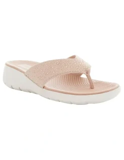 Active Flex Largo Sandals in Blush Diamante