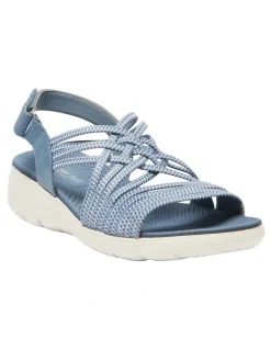 Active Flex Luna Sandals in Denim