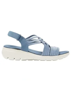 Active Flex Luna Sandals in Denim