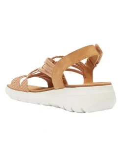 Active Flex Luna Sandals in Tan