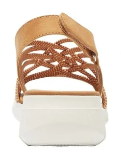 Active Flex Luna Sandals in Tan