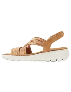Active Flex Luna Sandals in Tan