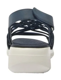 Active Flex Luna Sandals in Navy Elastic