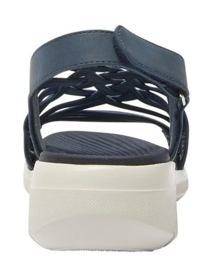 Active Flex Luna Sandals in Navy Elastic
