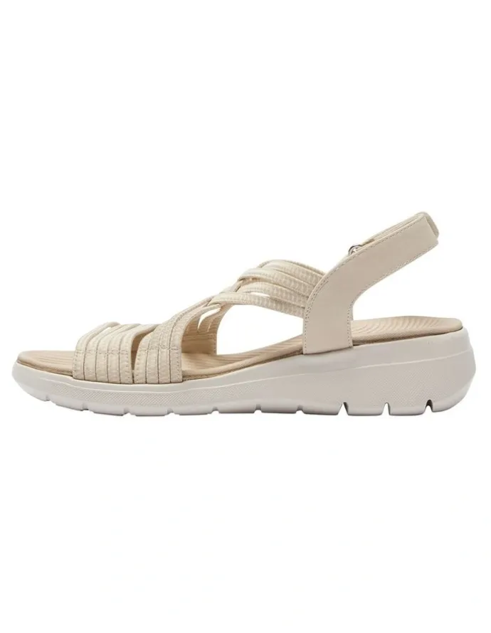 Active Flex Luna Sandals in Beige Multi
