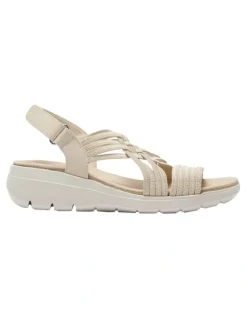 Active Flex Luna Sandals in Beige Multi