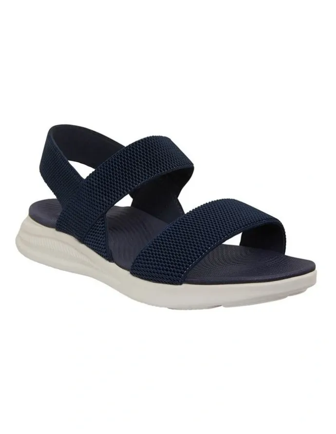Active Flex Mack Navy Stretch Sandals