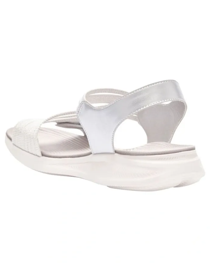 Active Flex Neon Sandals in Silver Multi