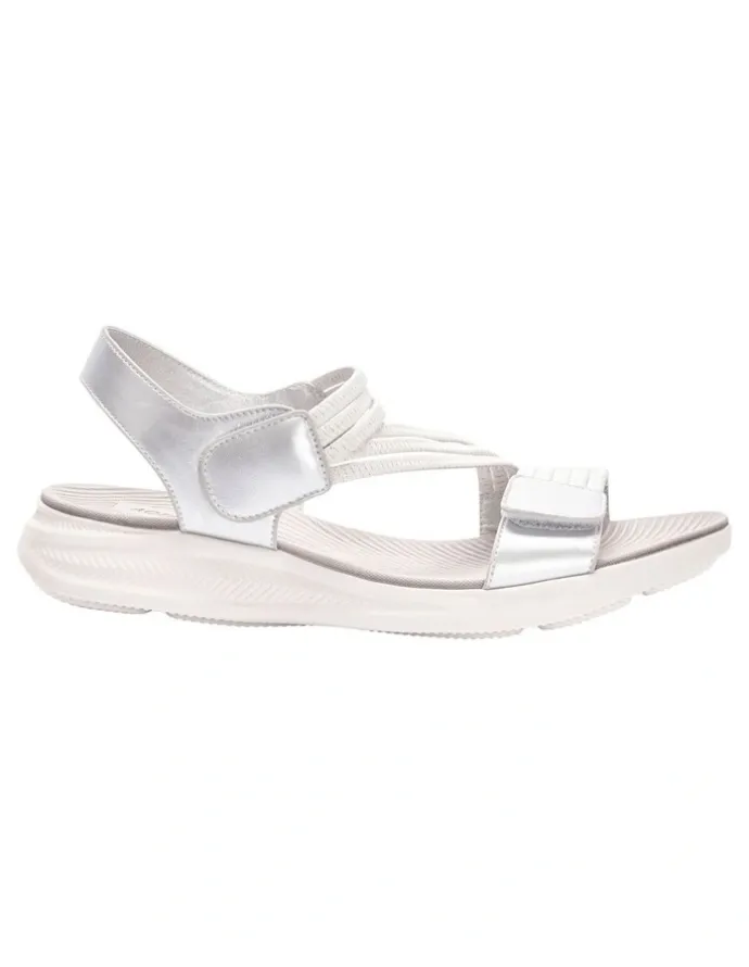 Active Flex Neon Sandals in Silver Multi