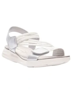 Active Flex Neon Sandals in Silver Multi
