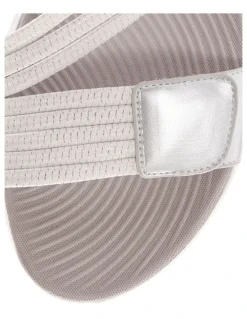 Active Flex Neon Sandals in Silver Multi
