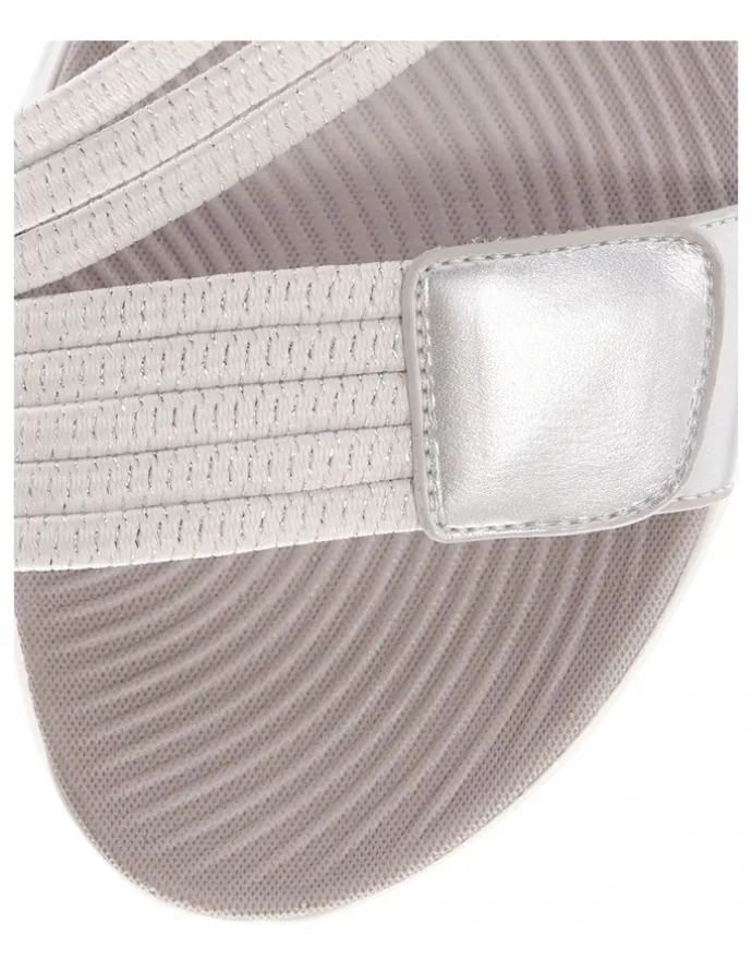 Active Flex Neon Sandals in Silver Multi