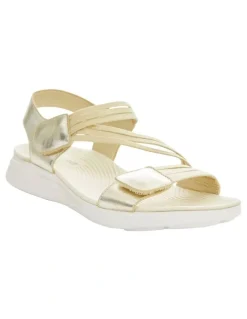 Active Flex Neon Sandals in Gold Multi