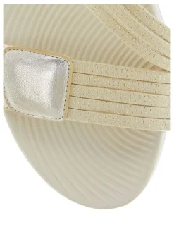 Active Flex Neon Sandals in Gold Multi