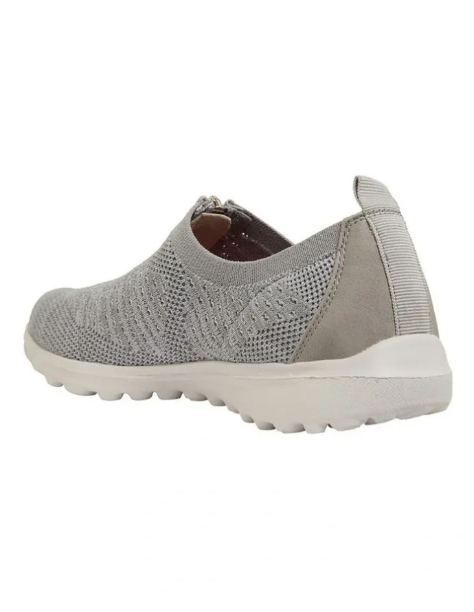 Active Flex Oberon Light Grey Stretch Sneakers