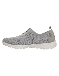 Active Flex Oberon Light Grey Stretch Sneakers