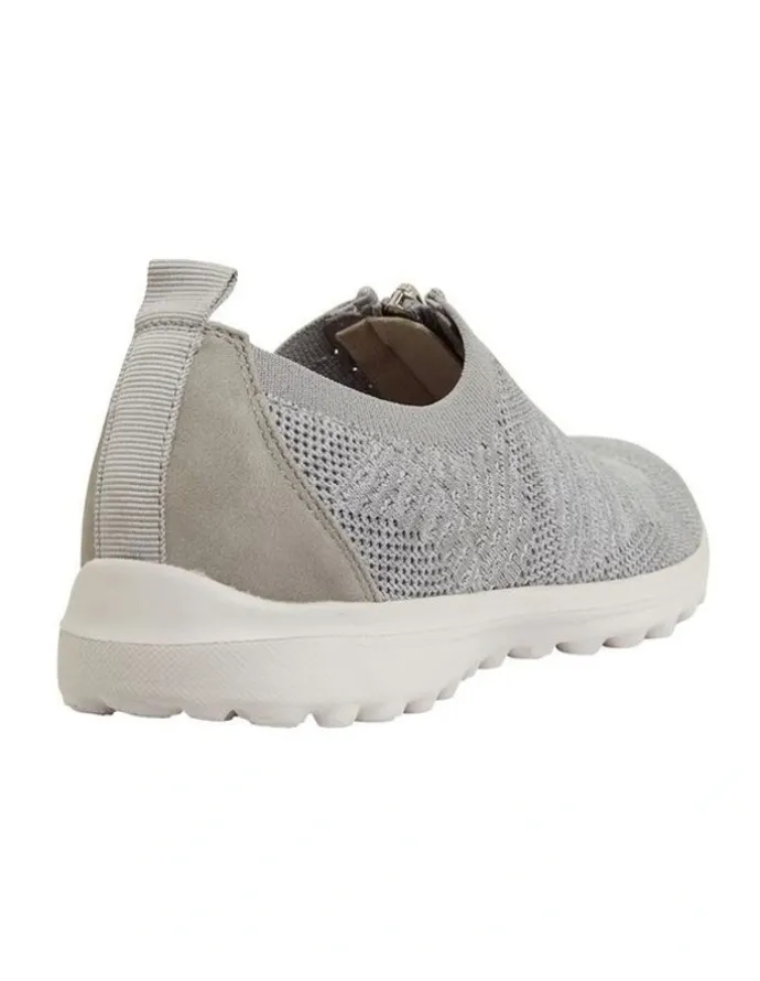Active Flex Oberon Light Grey Stretch Sneakers