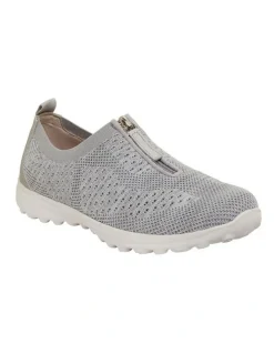 Active Flex Oberon Light Grey Stretch Sneakers