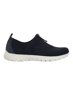 Active Flex Oberon Navy Stretch Sneakers