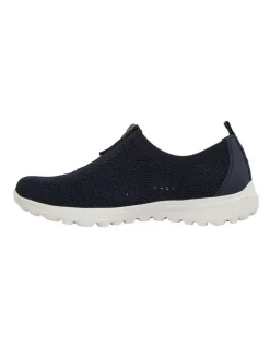 Active Flex Oberon Navy Stretch Sneakers