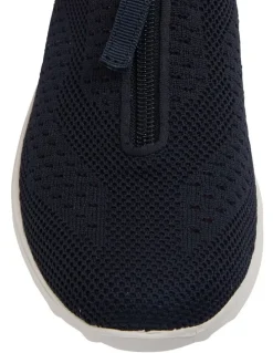 Active Flex Oberon Navy Stretch Sneakers