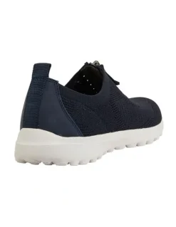 Active Flex Oberon Navy Stretch Sneakers