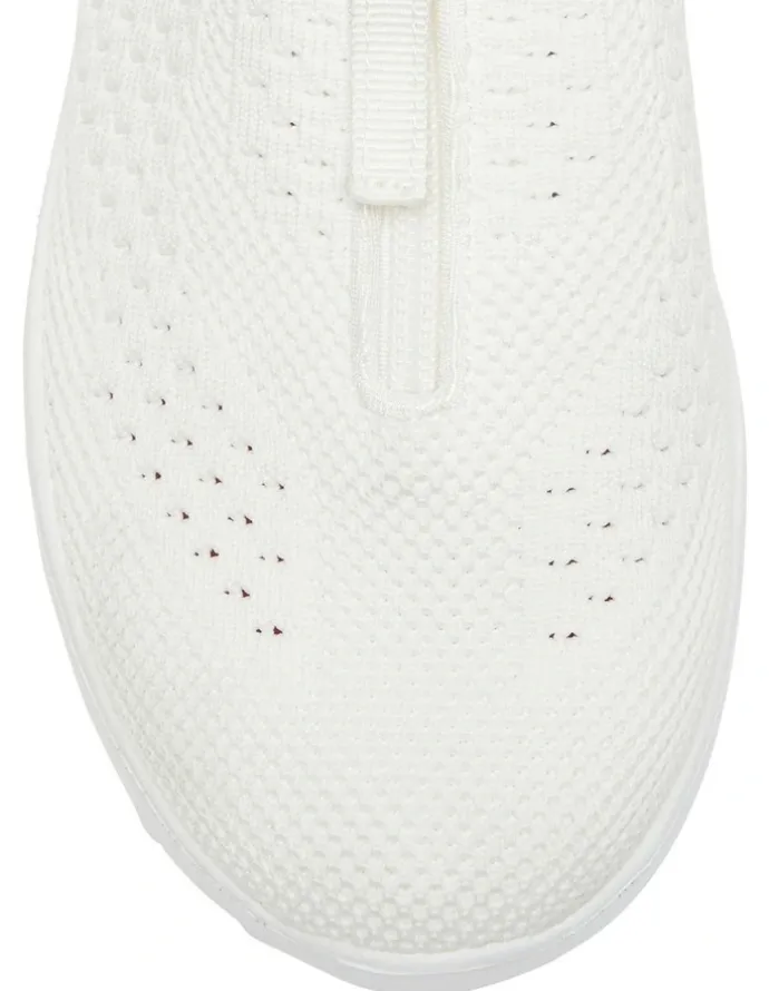 Active Flex Oberon Sneakers in White Stretch
