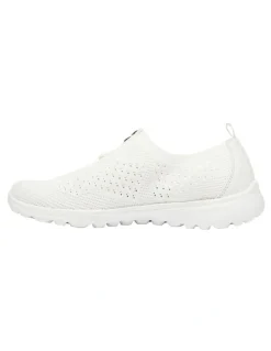 Active Flex Oberon Sneakers in White Stretch