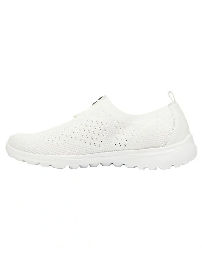 Active Flex Oberon Sneakers in White Stretch