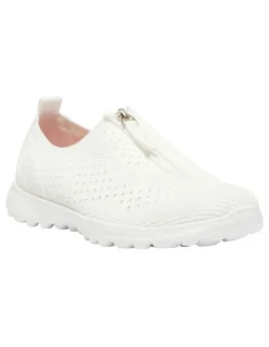 Active Flex Oberon Sneakers in White Stretch