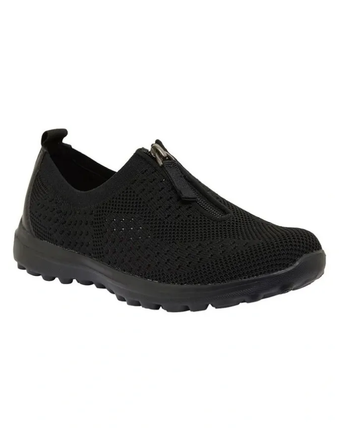 Active Flex Oberon Sneakers in Black Black