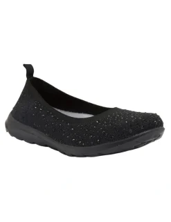 Active Flex Patrice Sneakers in Black Diamante