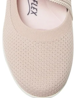 Active Flex Patsy Sneakers in Blush Stretch