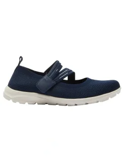 Active Flex Patsy Sneakers in Navy Stretch