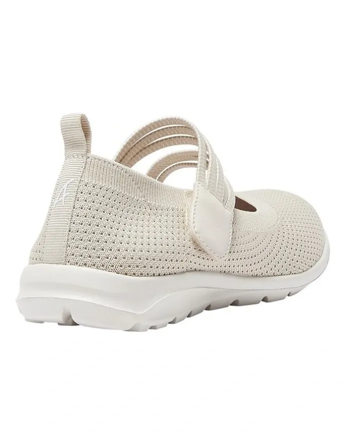 Active Flex Patsy Sneakers in Beige Stretch