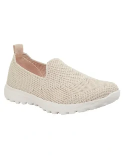 Active Flex Peak Beige Stretch Sneakers