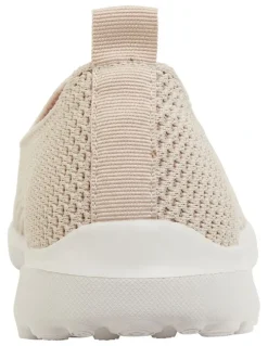 Active Flex Peak Beige Stretch Sneakers